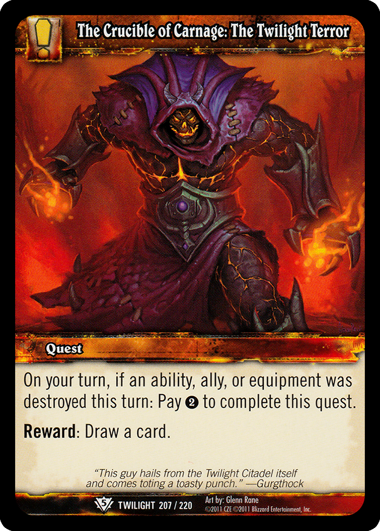 The Crucible of Carnage - The Twilight of Terror